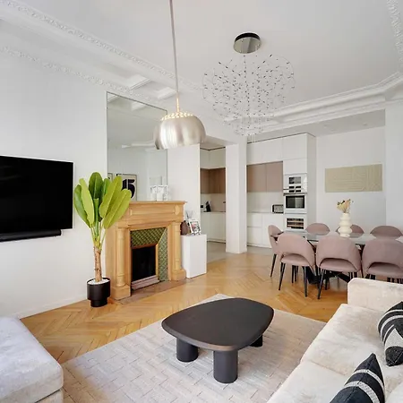 Beautiful Apt - 2bd-4p -16eme-avenue Foch Paris